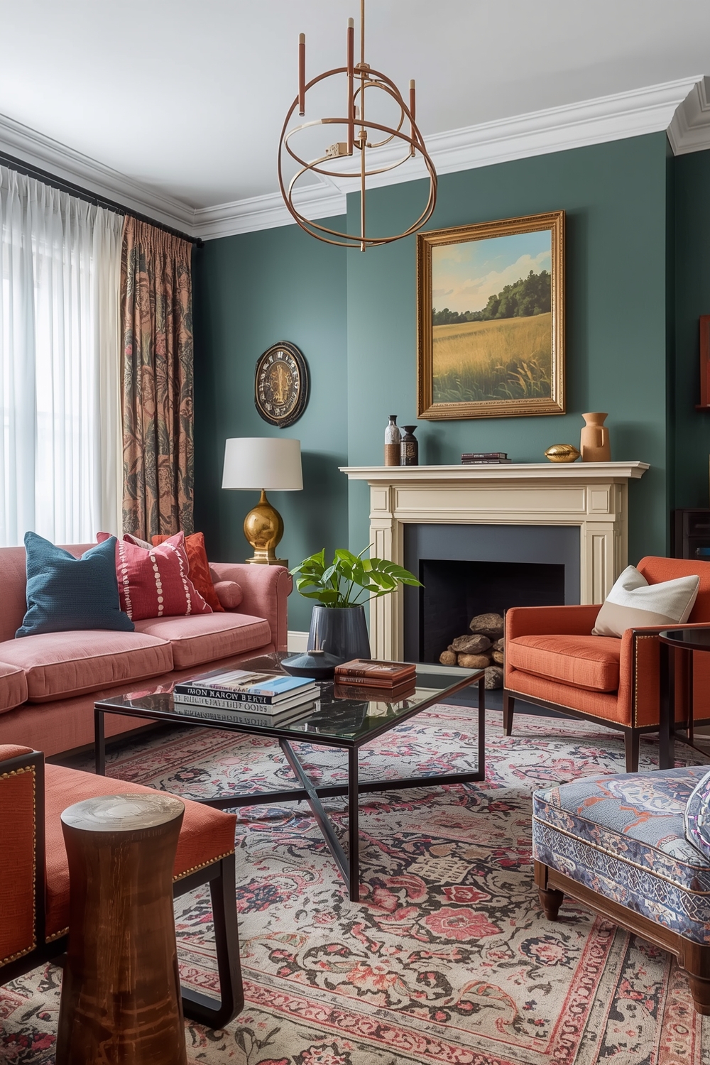 Color Harmony Ideas for Living Rooms