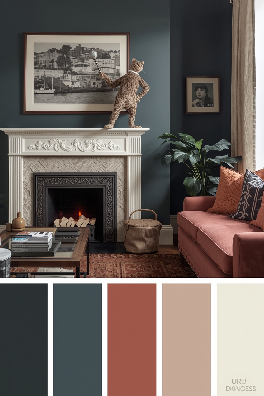 Contemporary Paint Palette Selections