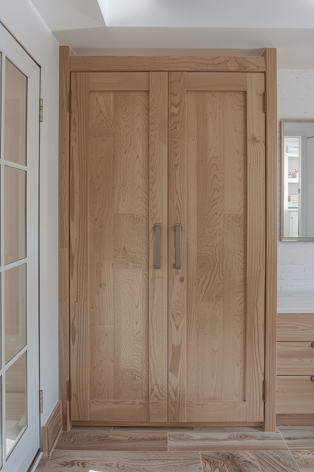 Contemporary White Oak Cabinet Finishes