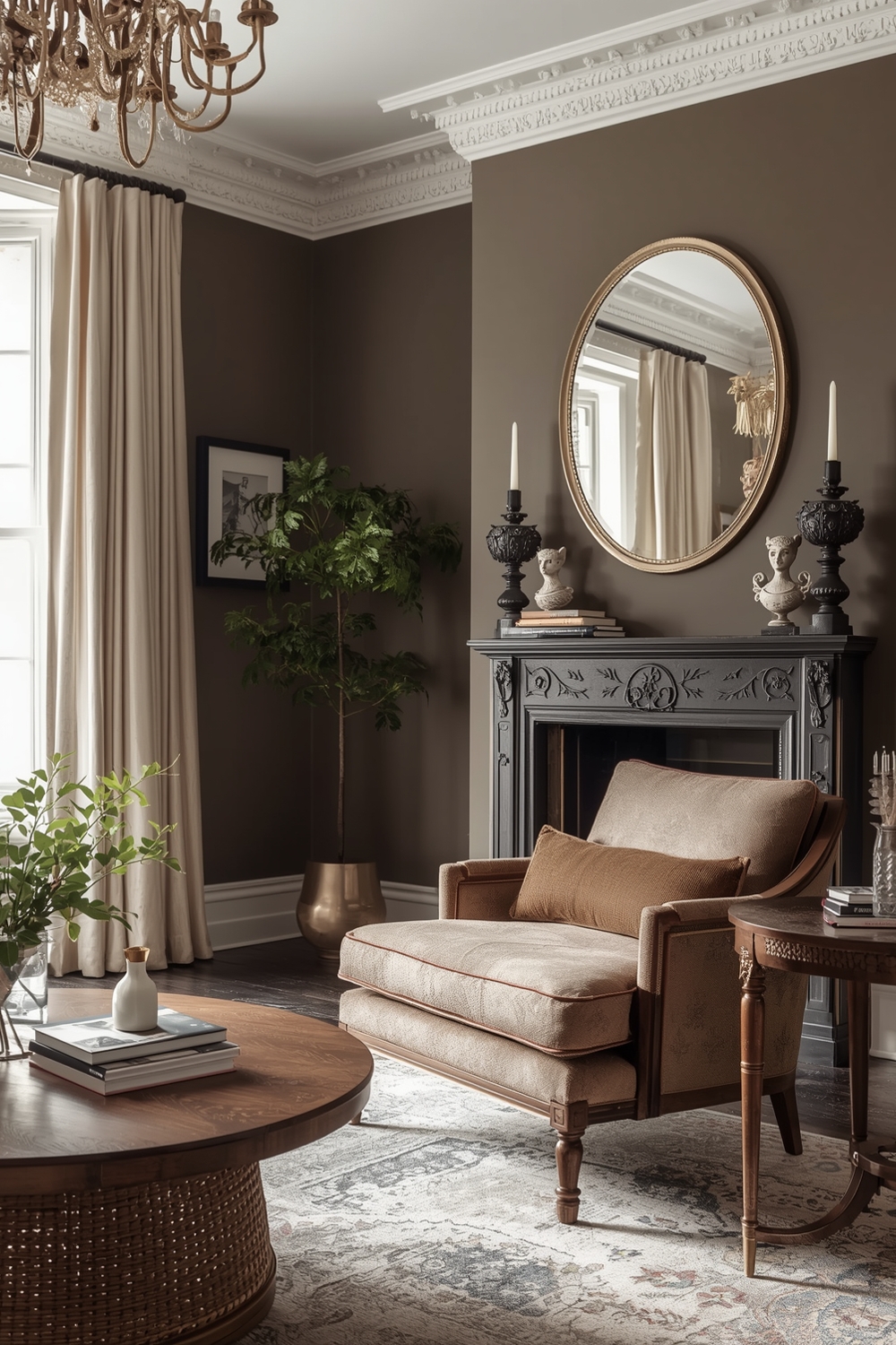 Cozy and Refined Paint Combinations