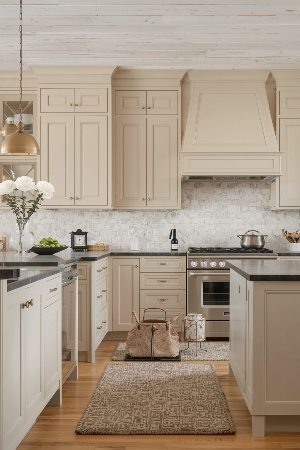 Fashion-Forward Beige Kitchen Cabinets