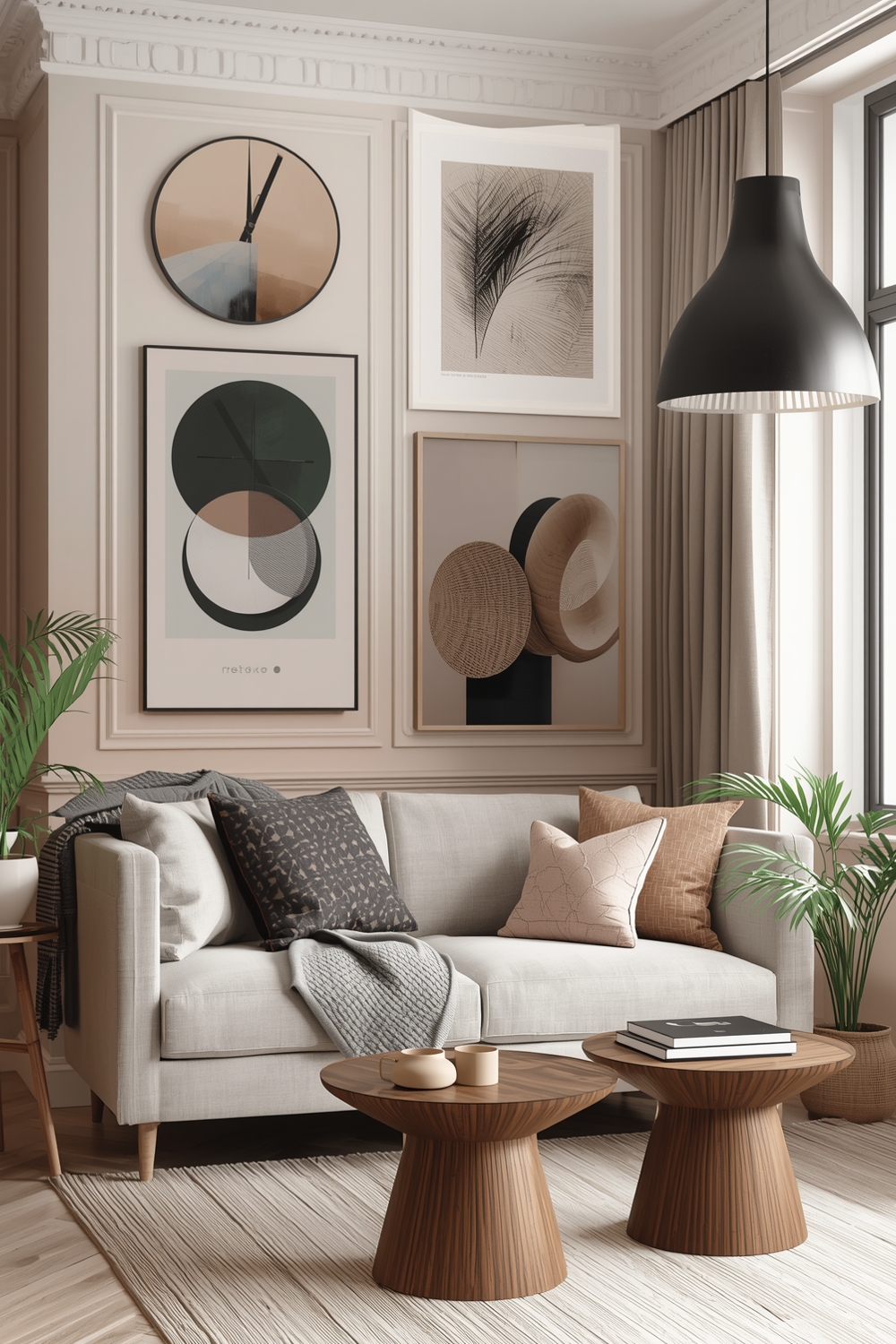 Interior Color Harmony Mood Boards