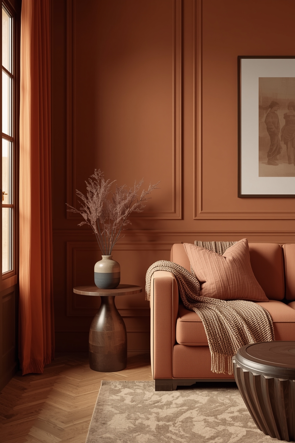 Interior Paint with Rich Warm Undertones