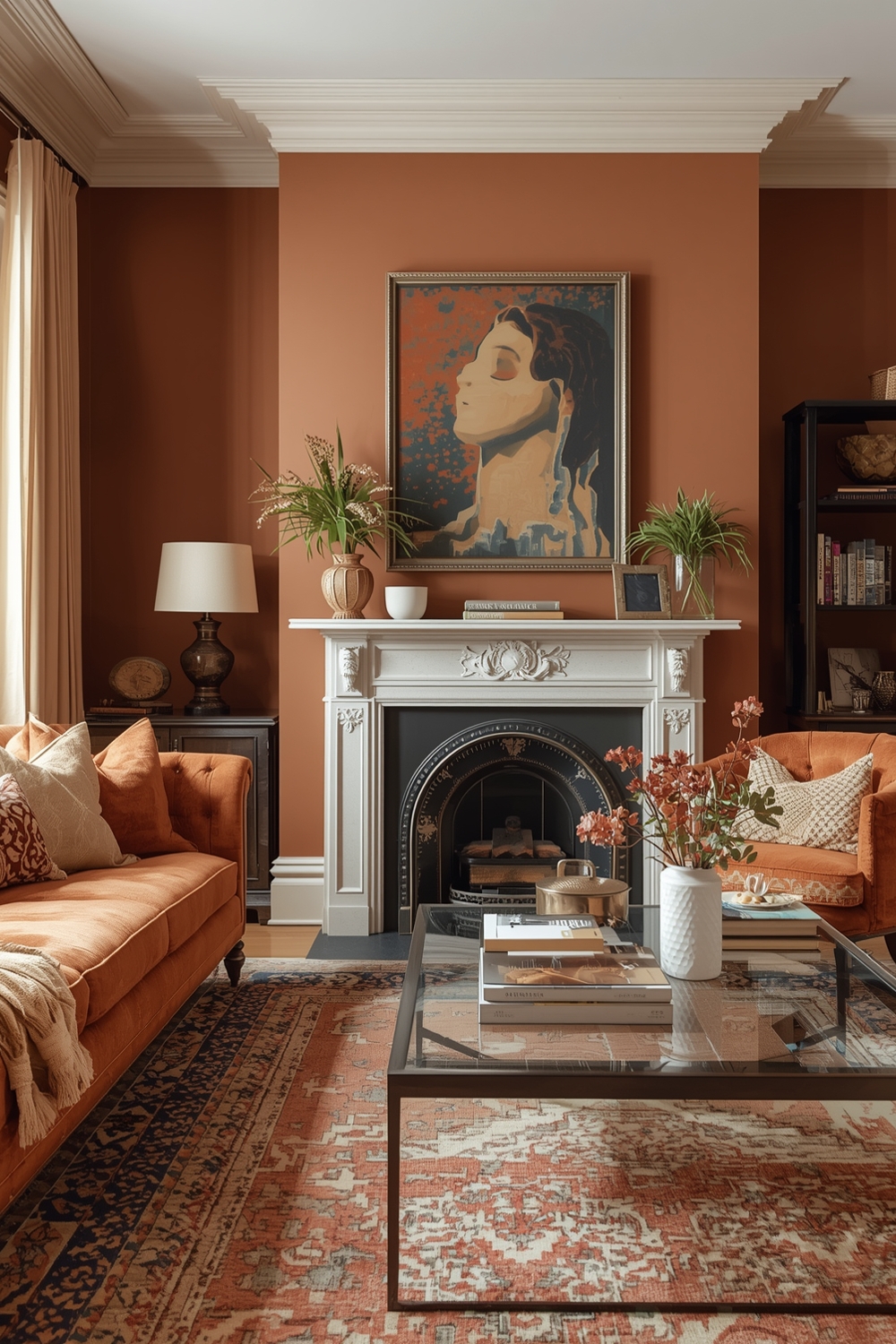 Interior Paints with Cozy Warm Tones