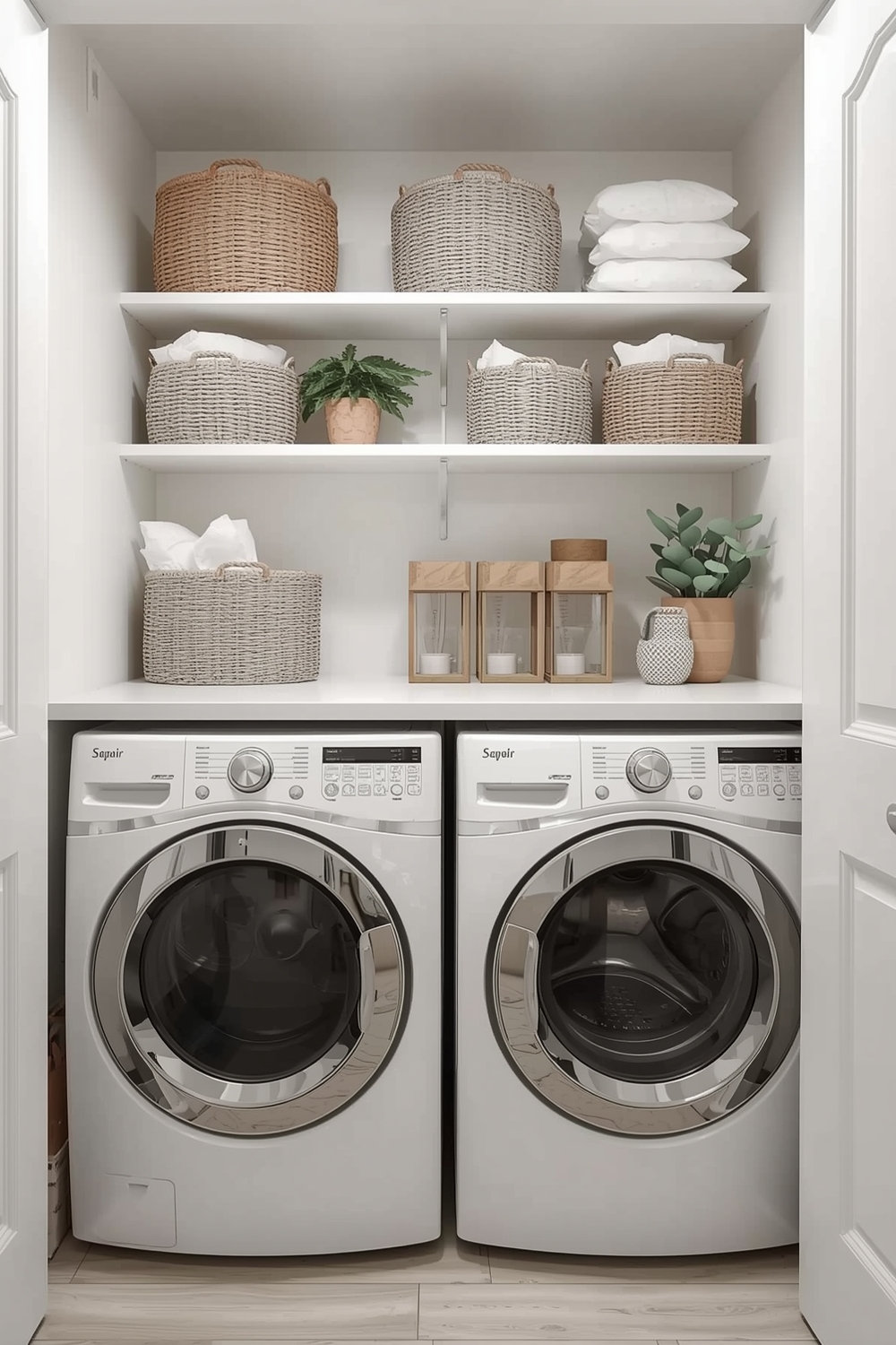 Maximized Space Laundry Room Ideas