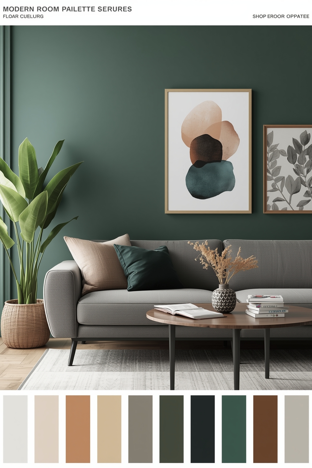 Modern Room Color Palette Examples