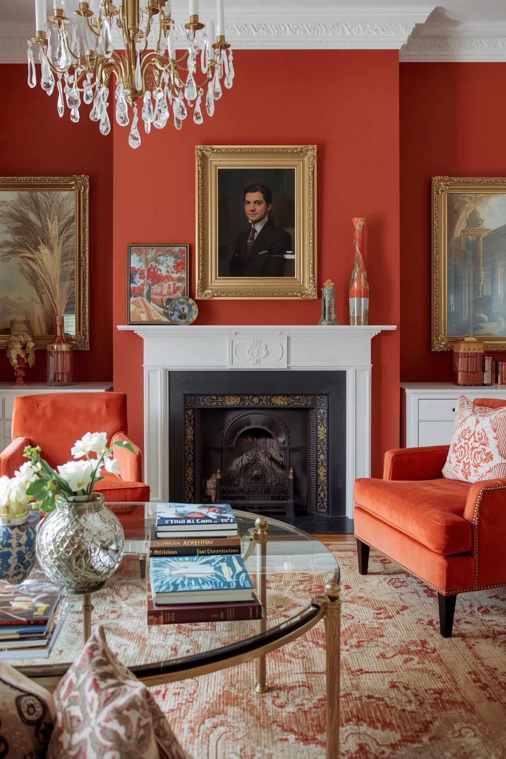 Neutral and Vibrant Room Colors