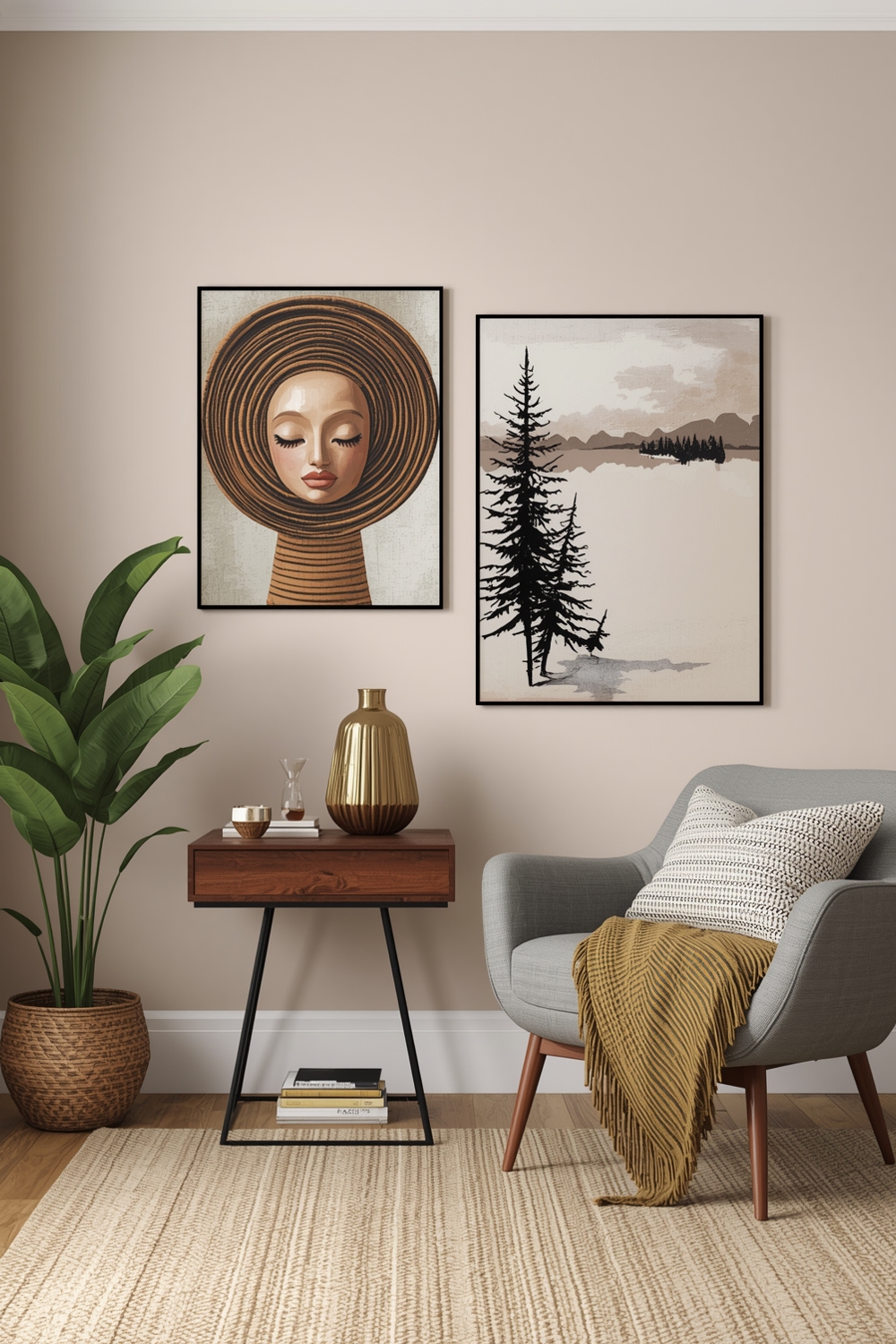 Room Color Harmony Design Boards