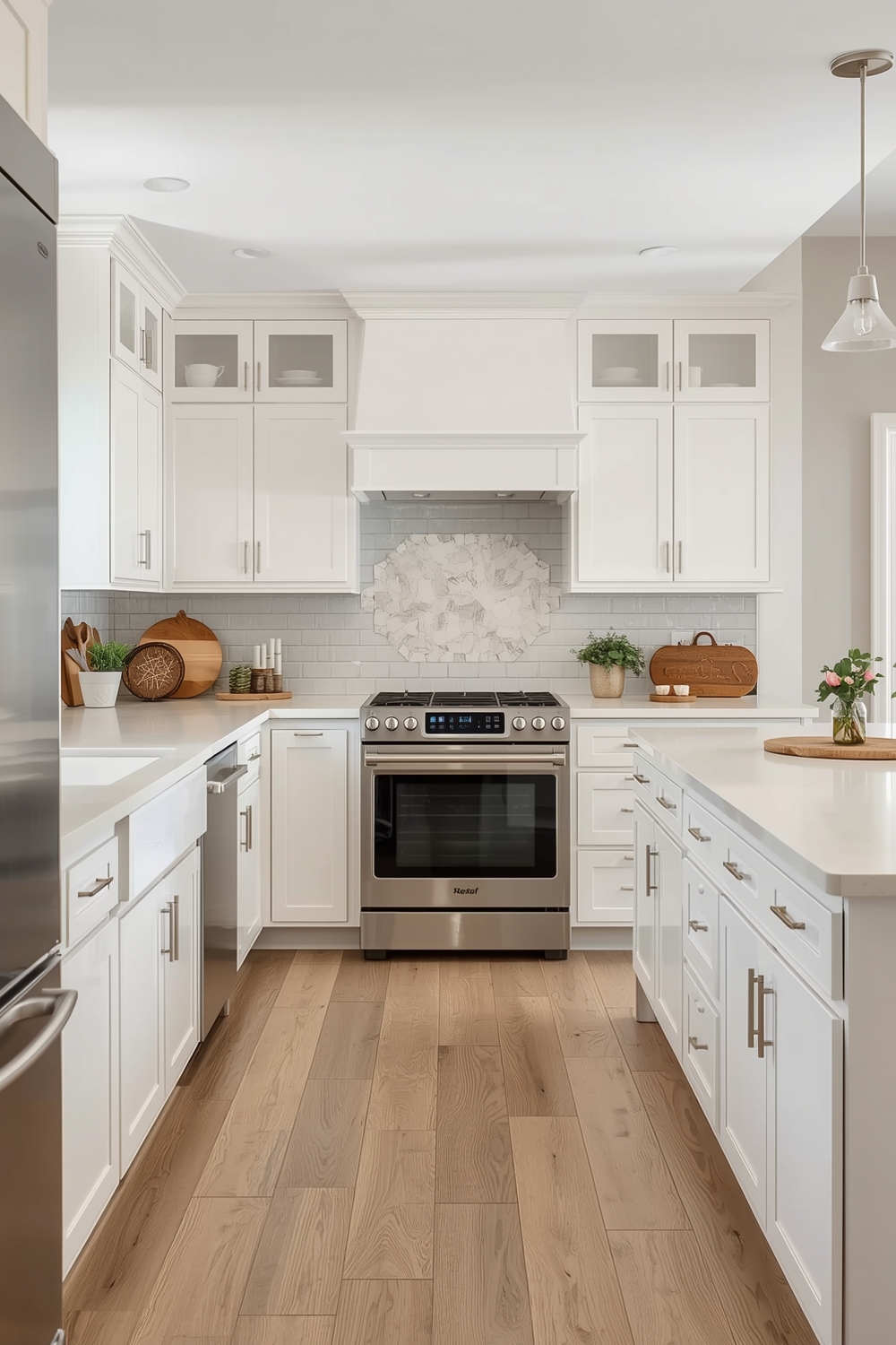 Simplified White Oak Kitchen Styles