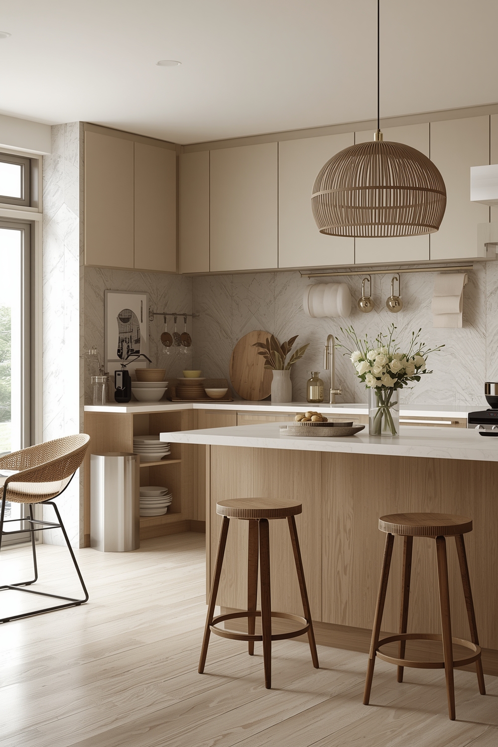 Soft Beige Kitchen Design Concepts