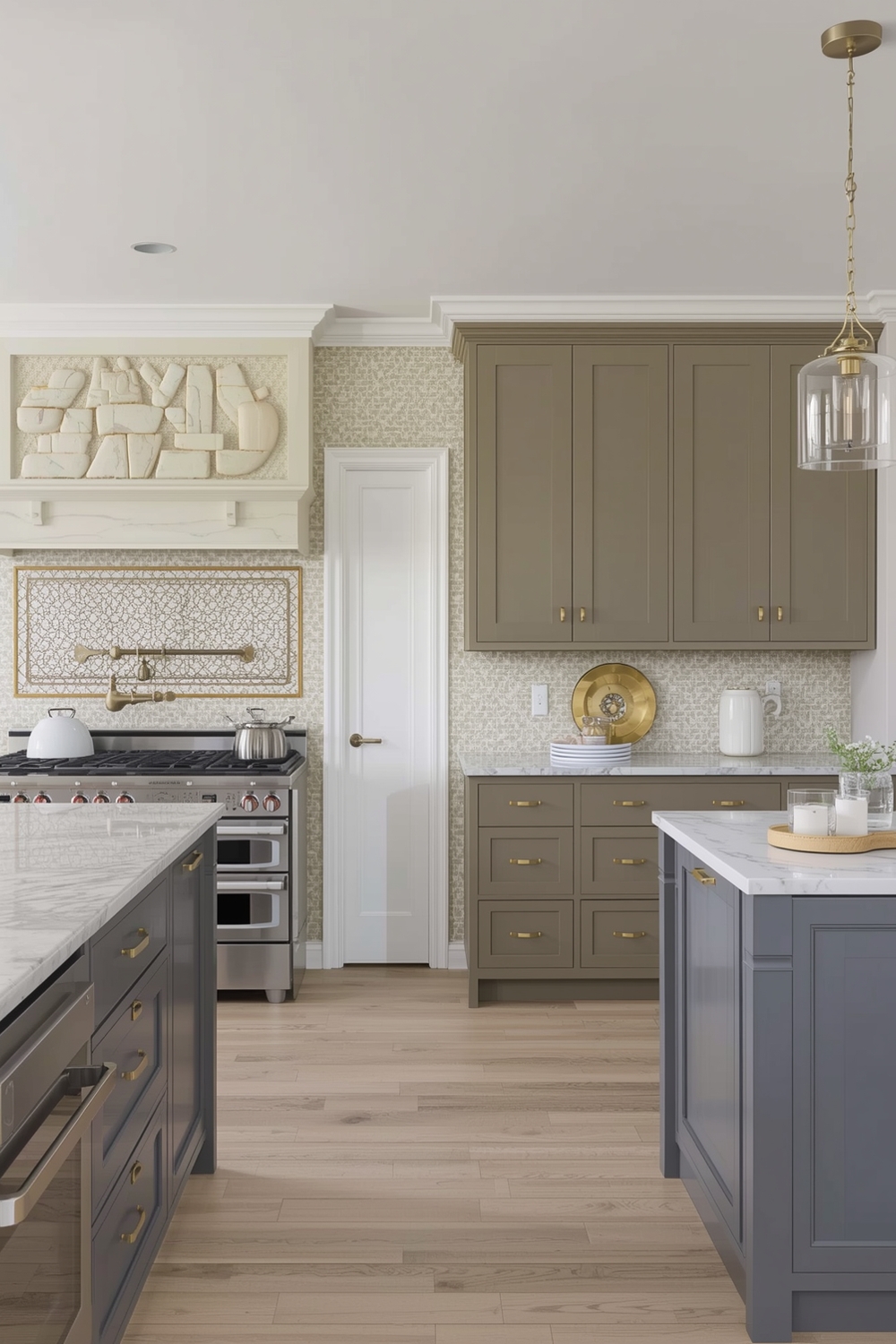 Two-Toned Kitchen Cabinets for Cozy Spaces