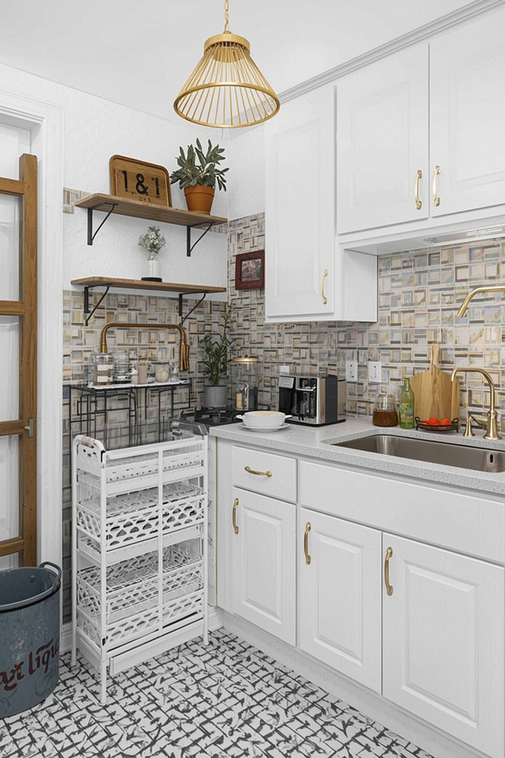 Two-Toned Solutions for Small Kitchen Areas
