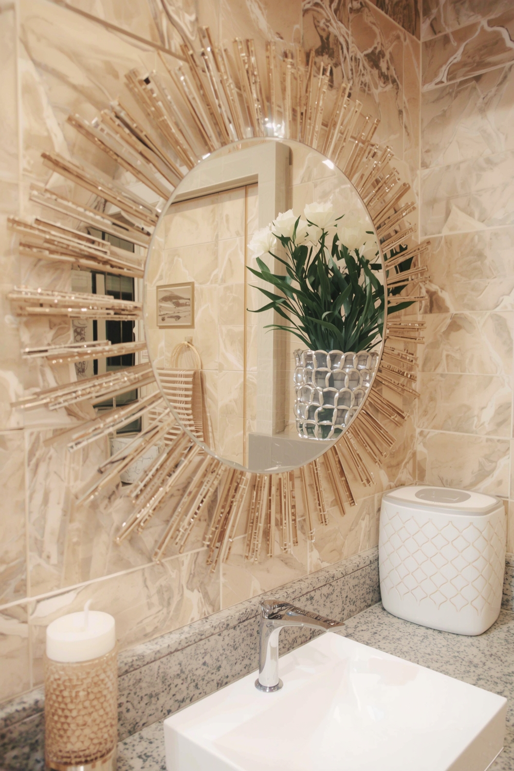 Bathroom Mirror Accent Design Galleries