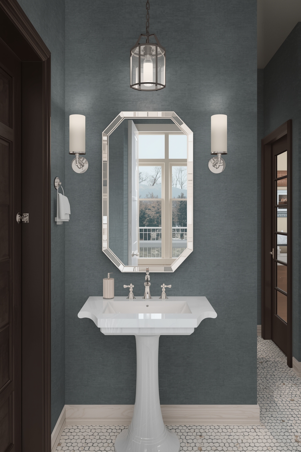 Bathroom Mirror Color Scheme Ideas