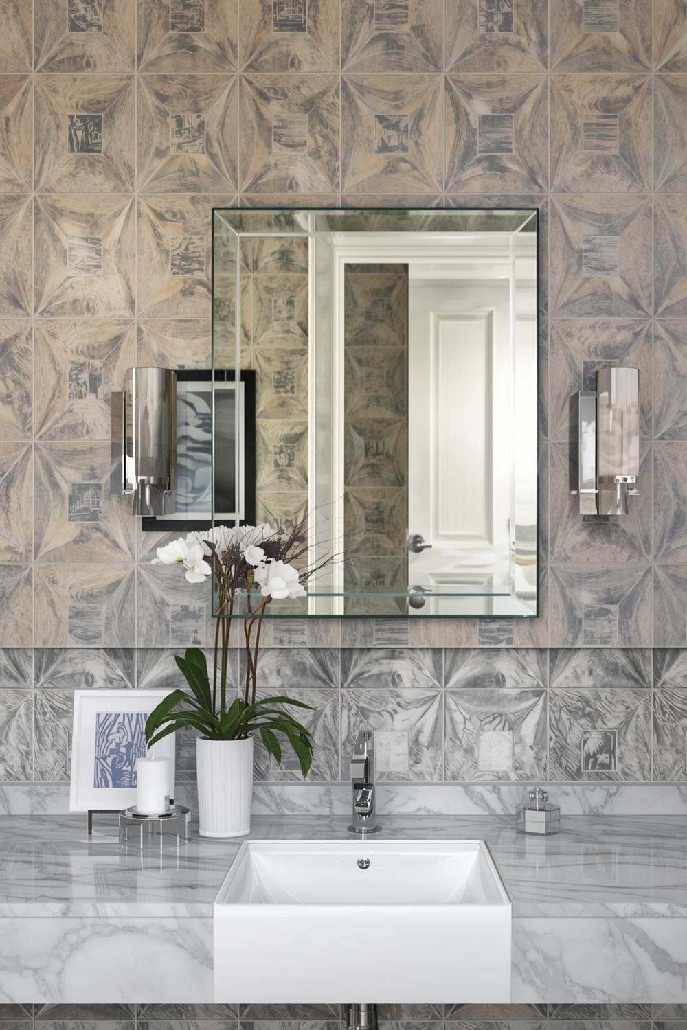 Bathroom Mirror Decor Idea Galleries