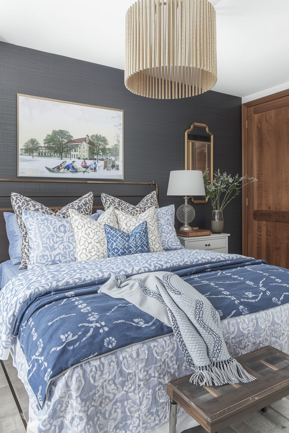 Blue Bedroom Accent Feature Ideas