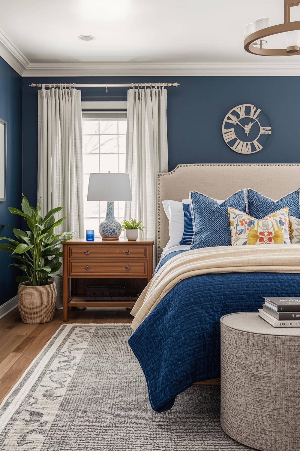 Blue Bedroom Color Accent Inspirations