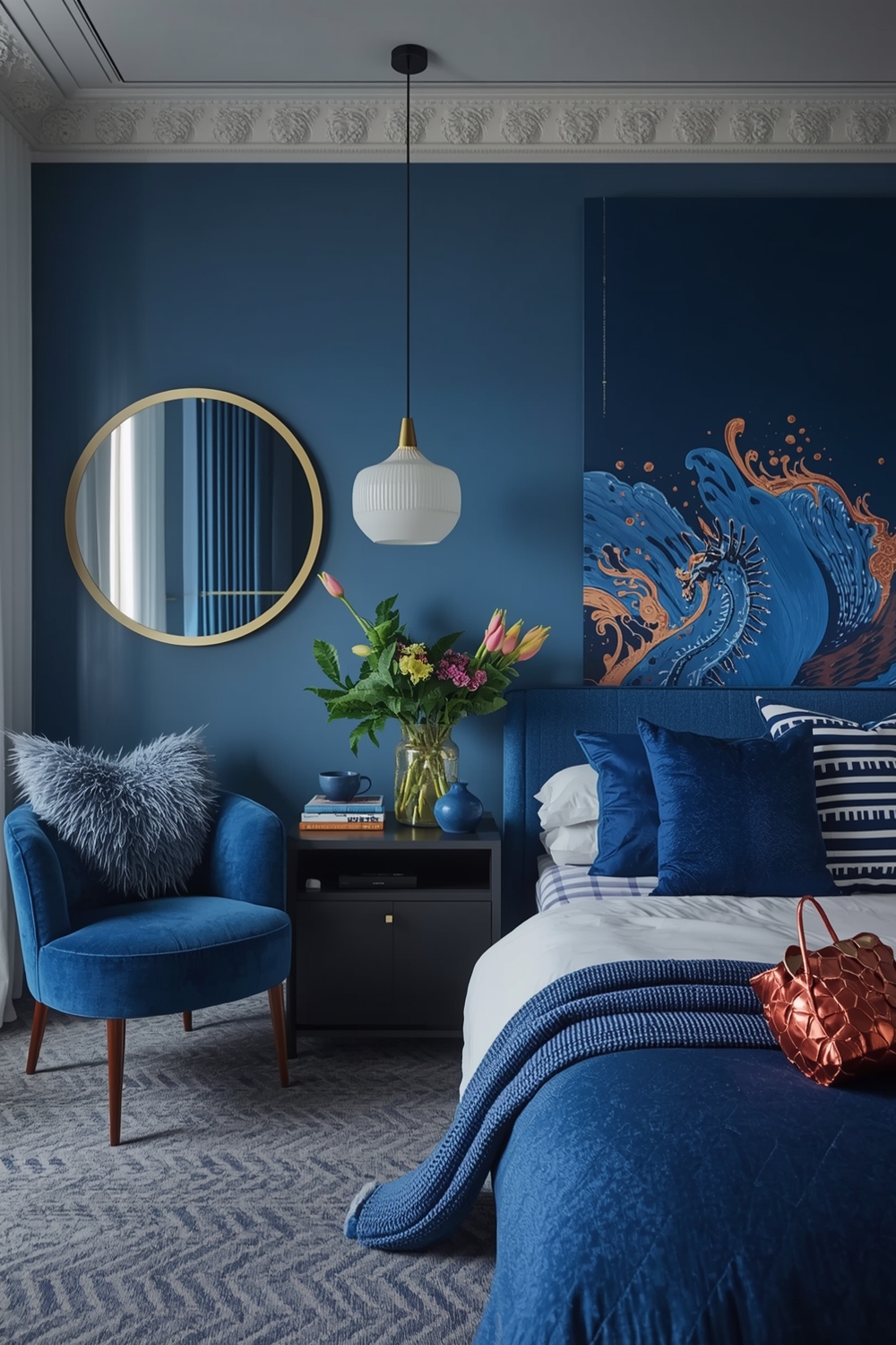 Blue Bedroom Design Galleries for Modern Homes