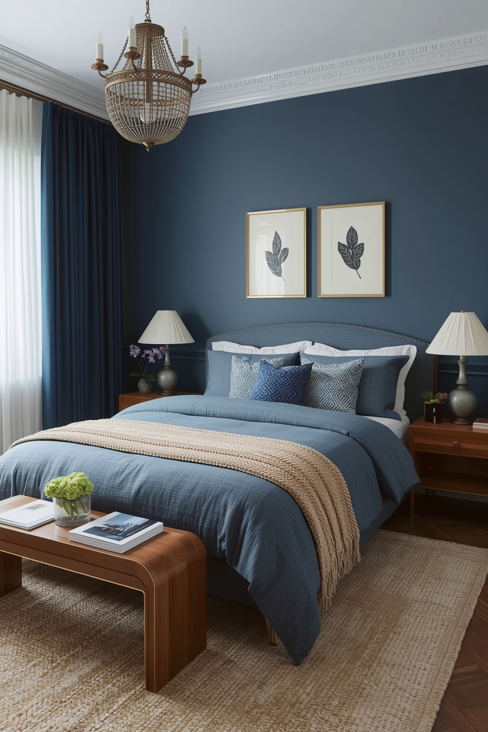 Blue Bedroom Layouts for Cozy Atmospheres