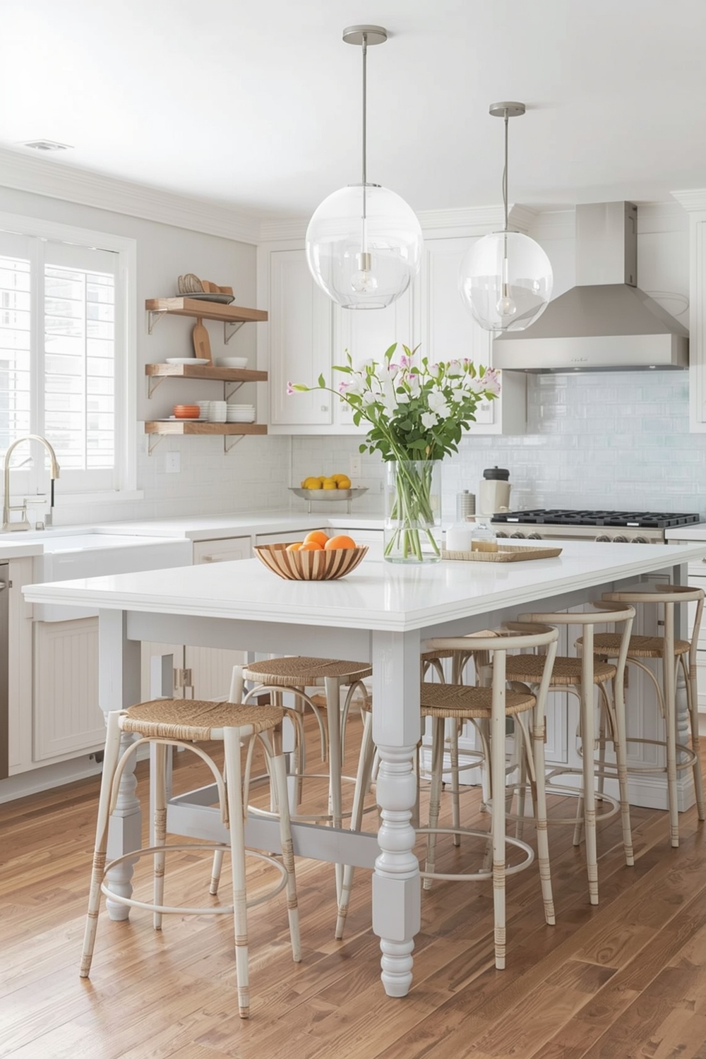 Bright Kitchen Island Layout Galleries