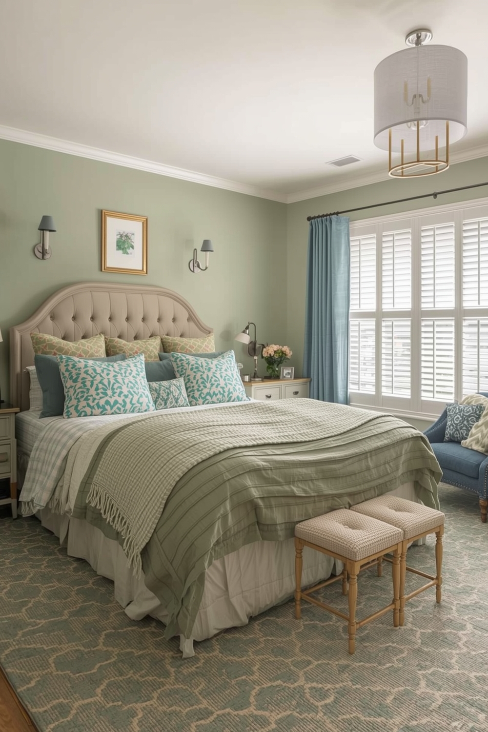 Bright Sage Green Bedroom Idea Boards