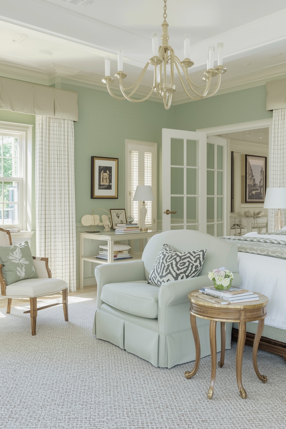 Bright Sage Green Bedroom Idea Galleries