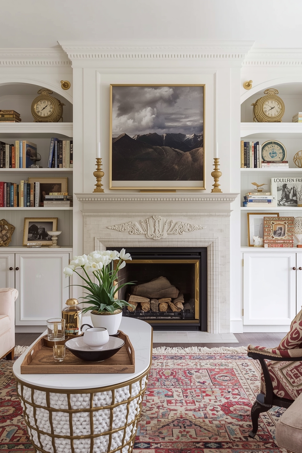 Bright and Cozy Fireplace Design Examples