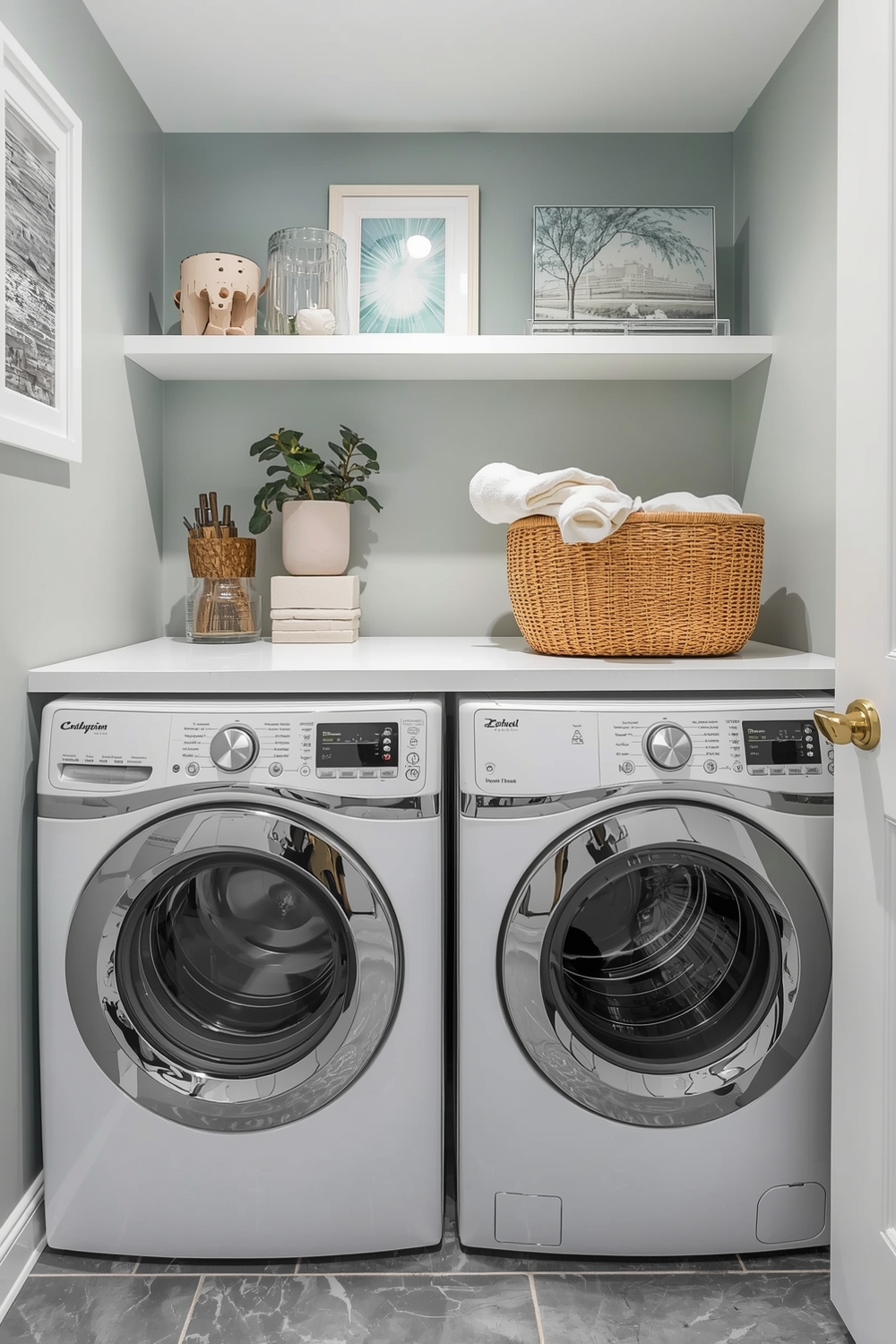 Bright and Modern Laundry Room Designs