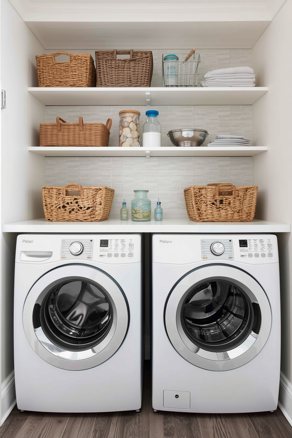 Chic Laundry Room Storage Idea Galleries
