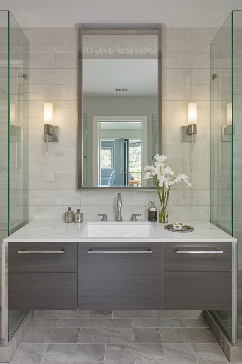 Contemporary Bathroom Mirror Design Galleries