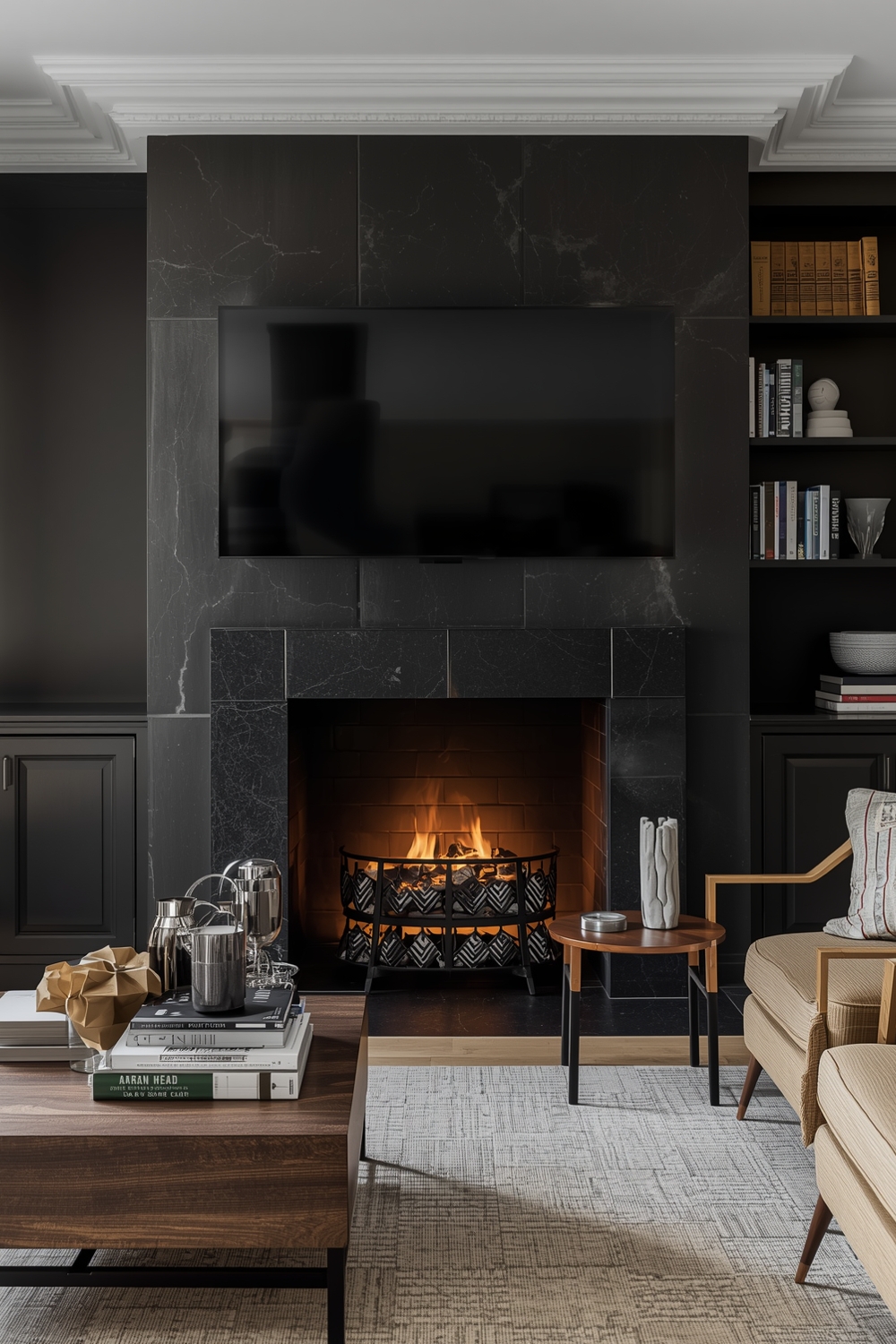 Contemporary Fireplace Layout Inspirations