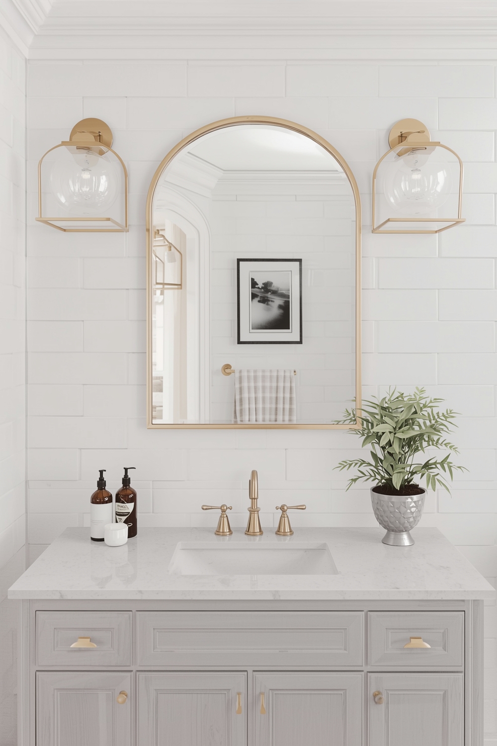 Cozy Bathroom Mirror Design Examples