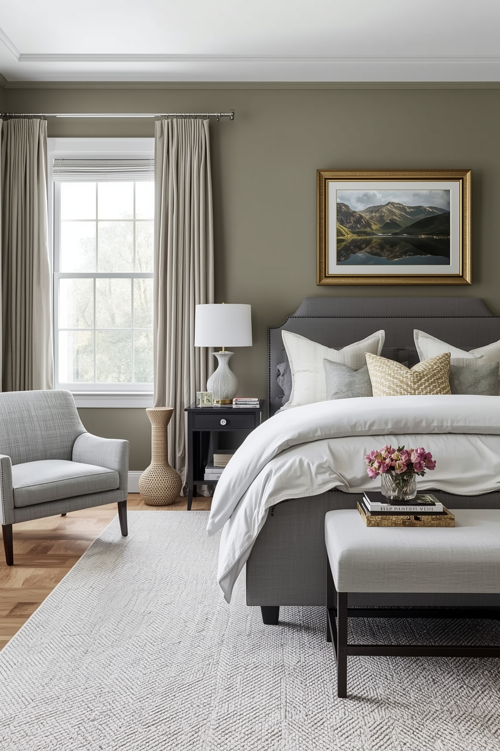 Cozy Sage Green Bedroom Design Galleries