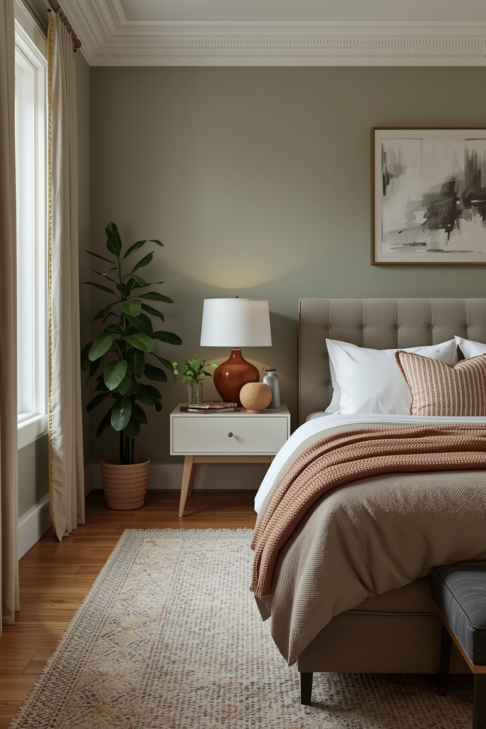 Cozy Sage Green Bedroom Layout Concepts