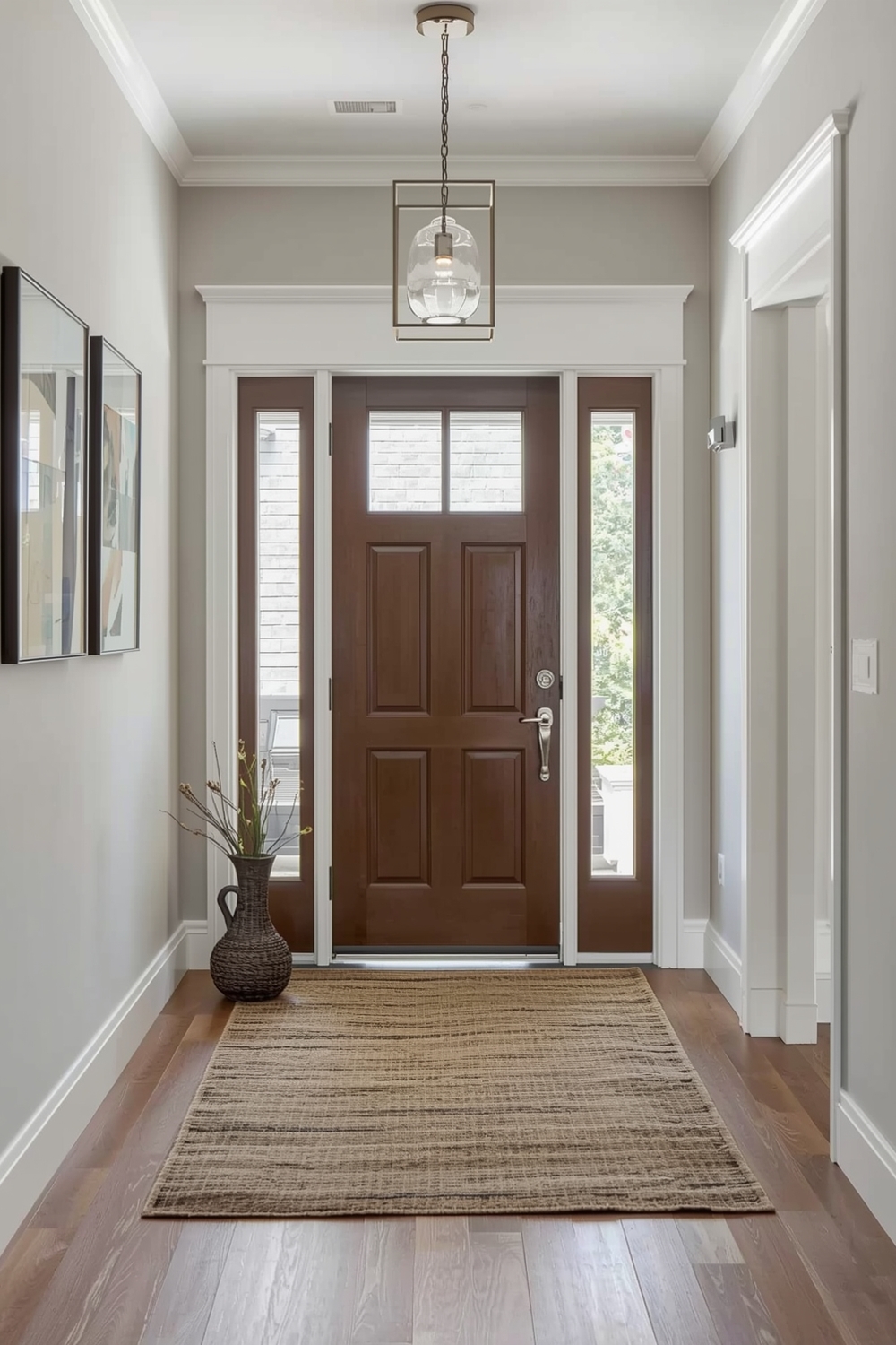 Cozy Small Entryway Layout Examples