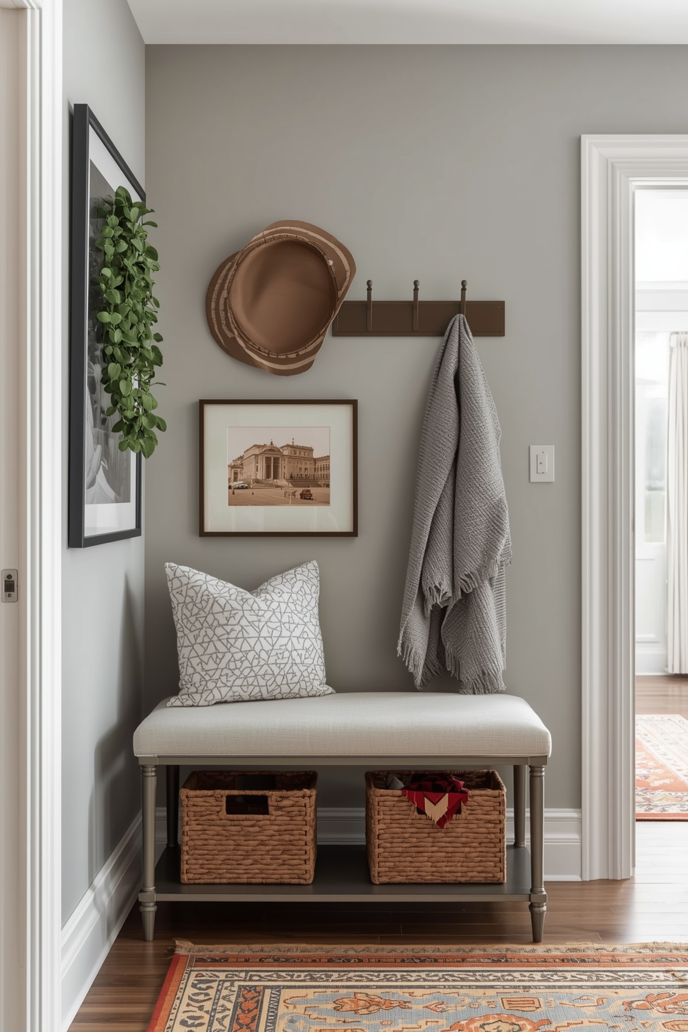 Cozy Small Entryway Storage Solutions