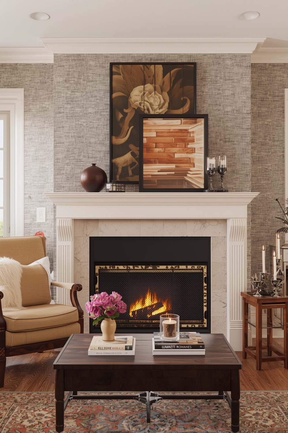 Fireplace Accent Wall Ideas