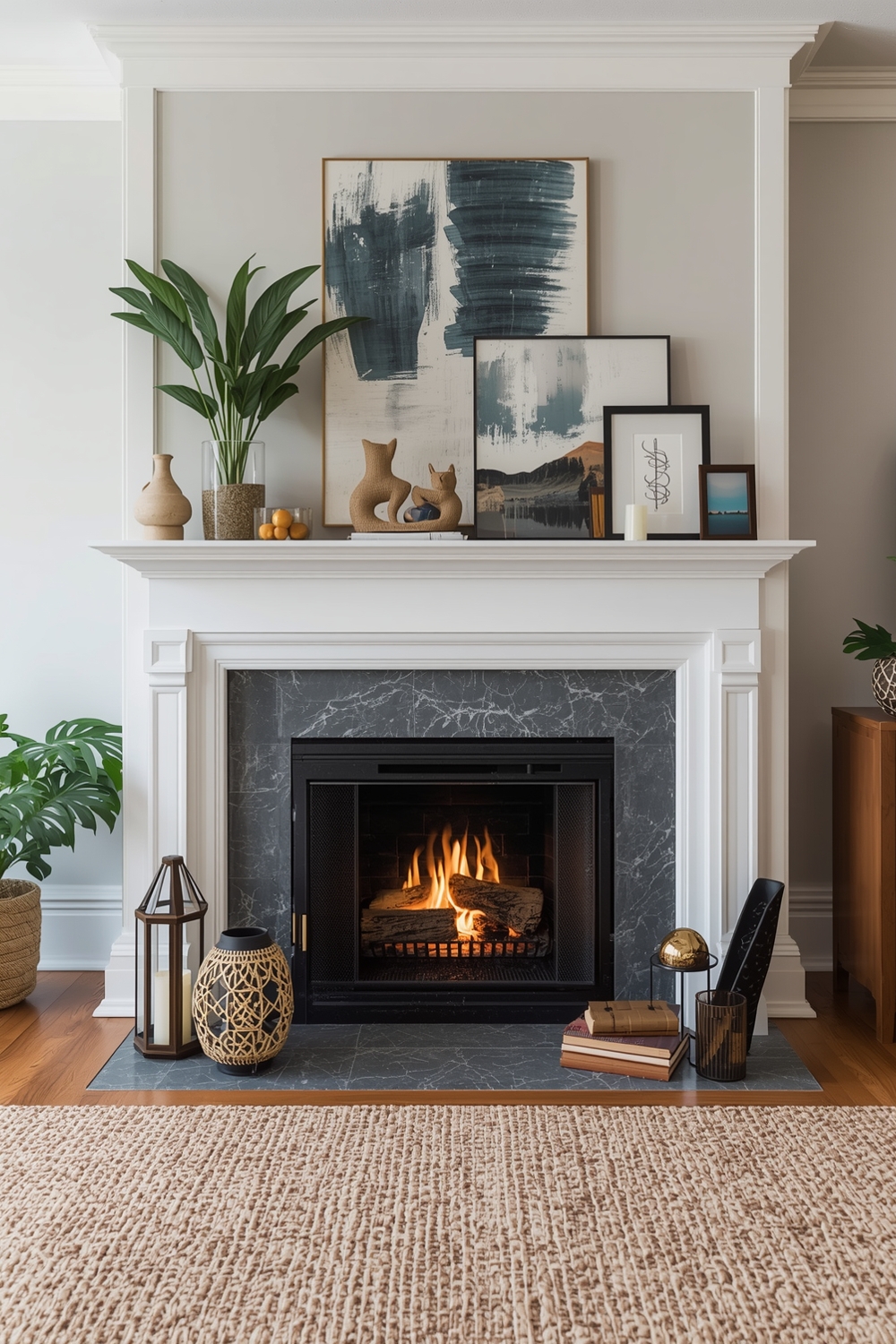 Fireplace Layout Inspiration Boards