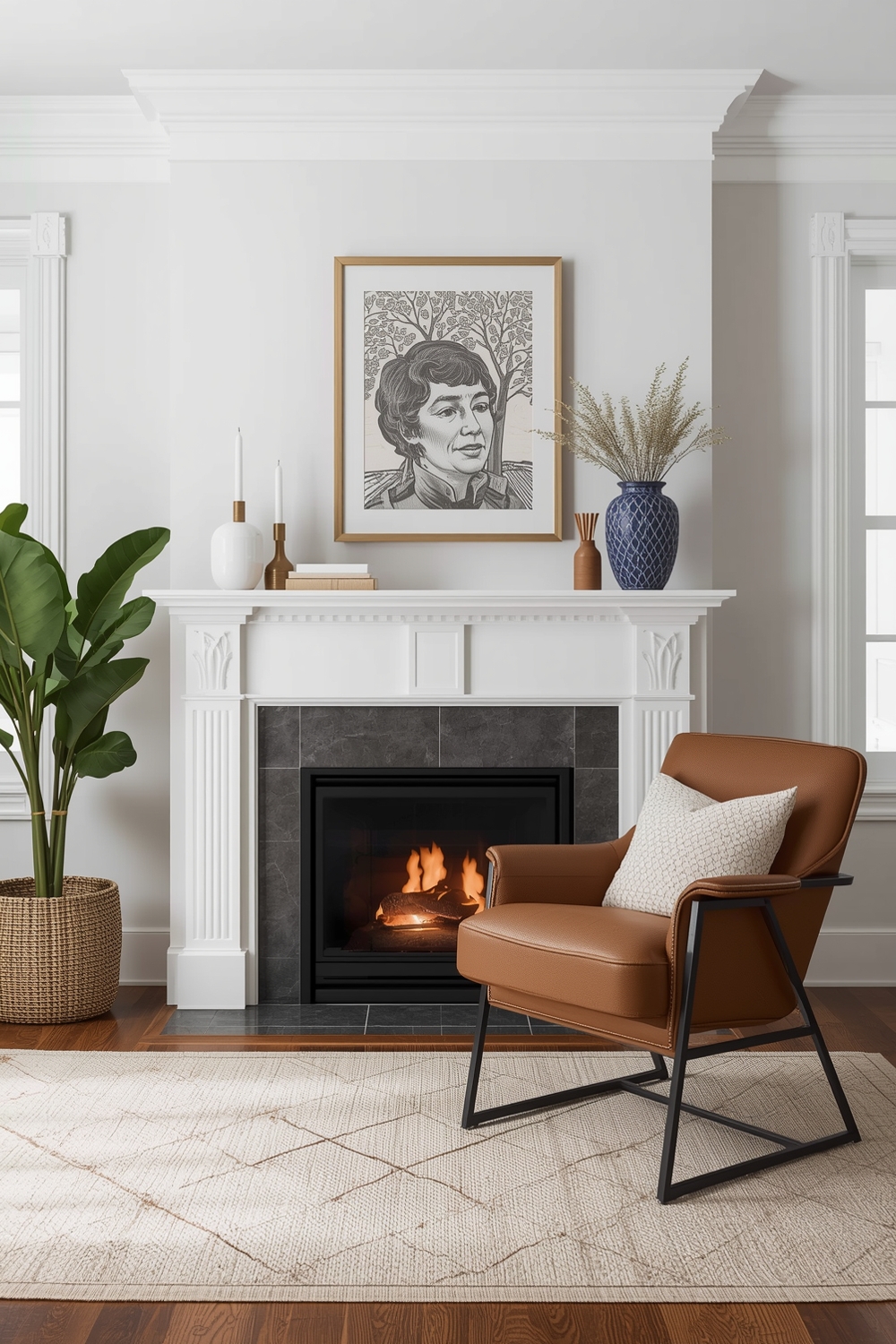 Fireplace Workspace Layout Galleries
