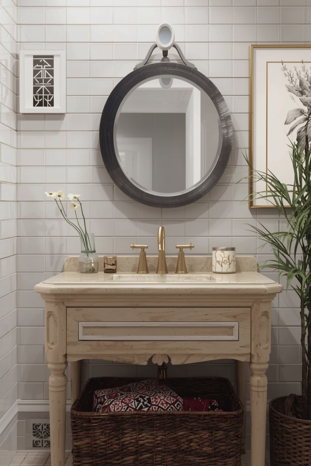 Functional Bathroom Mirror Design Examples