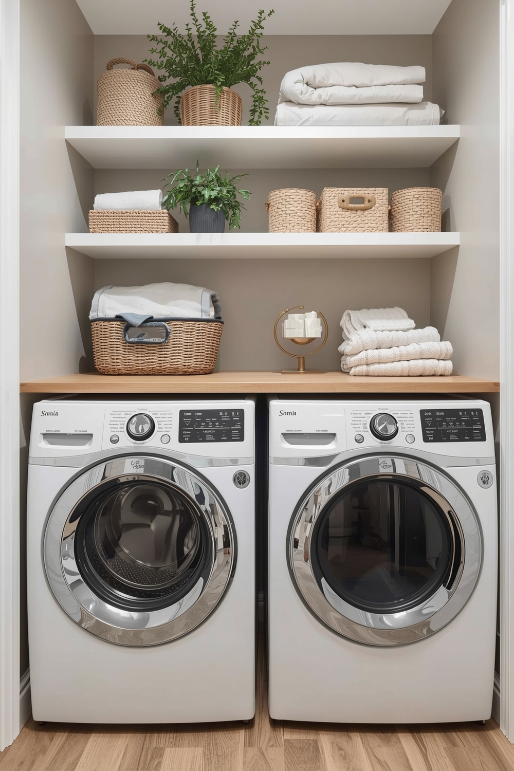 Functional Laundry Room Storage Concepts