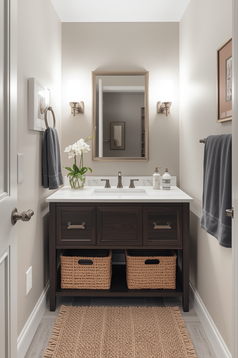 Functional Small Bathroom Layout Plans