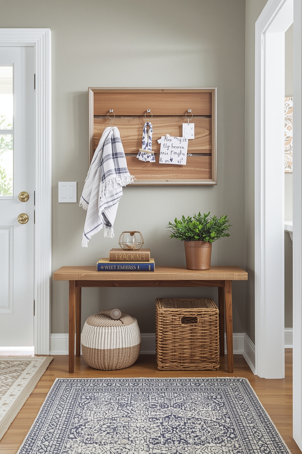 Functional Small Entryway Idea Boards