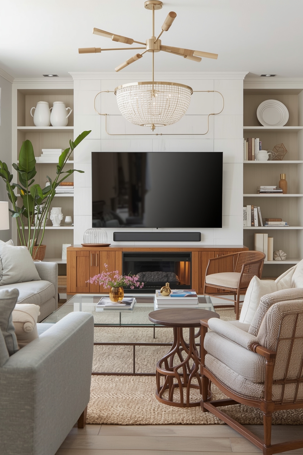 Functional TV Wall Ideas for Lounge Areas