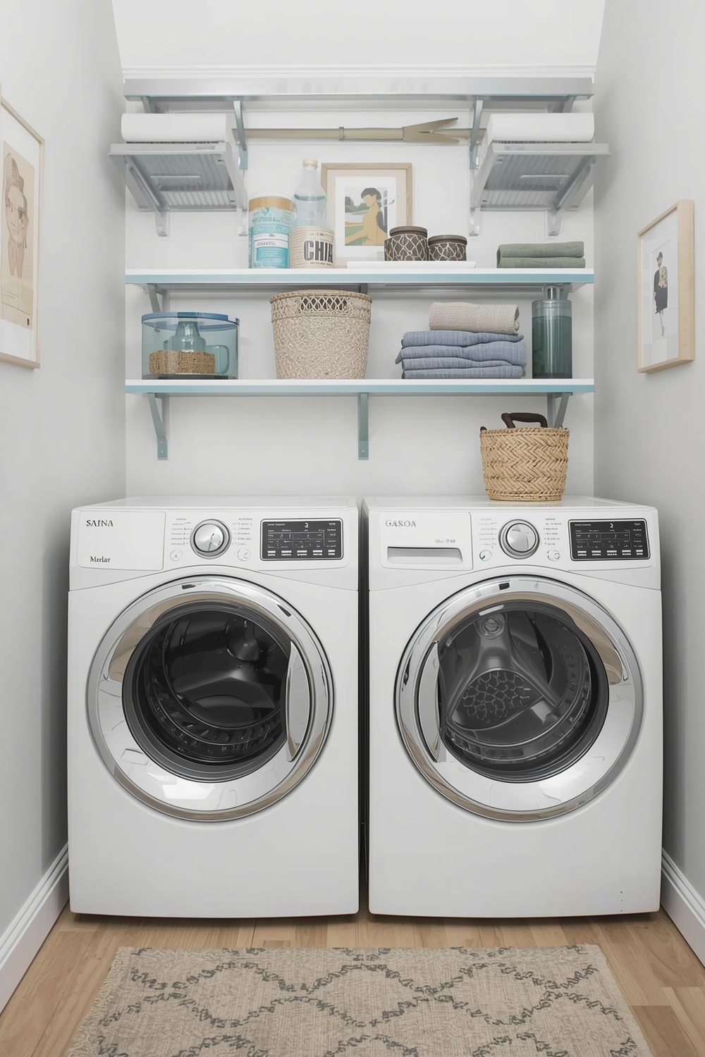 Laundry Room Storage and Style Tips