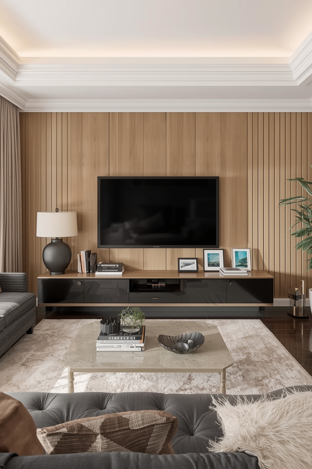 Living Room TV Wall Decor Idea Galleries