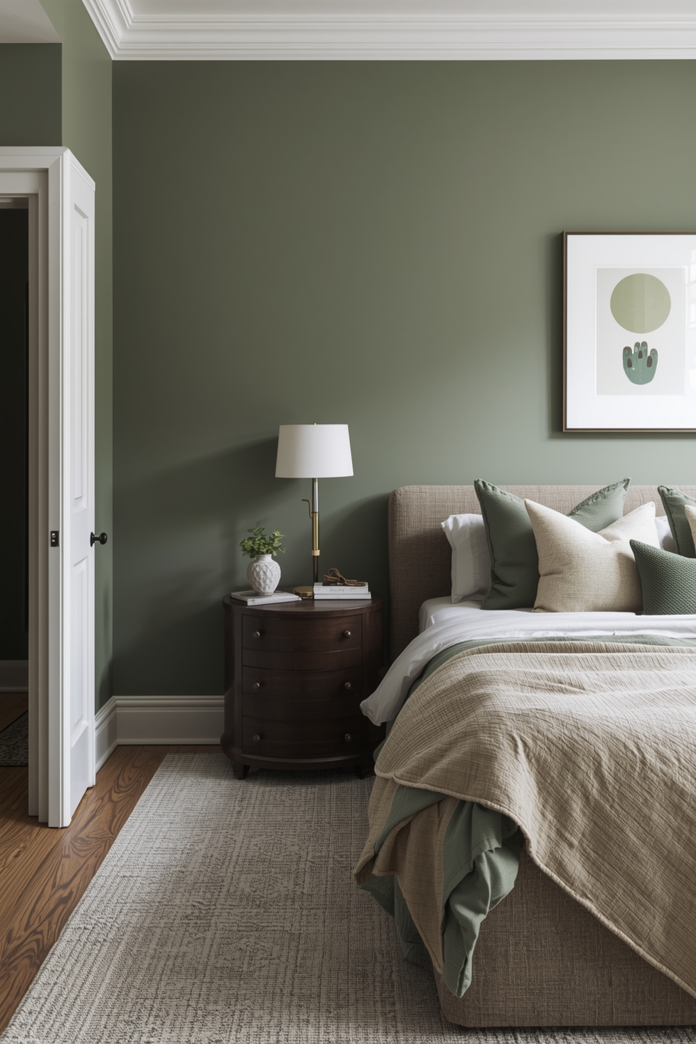 Minimalist Sage Green Bedroom Design Inspirations