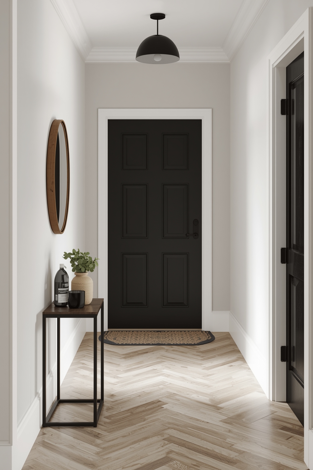 Minimalist Small Entryway Design Concepts