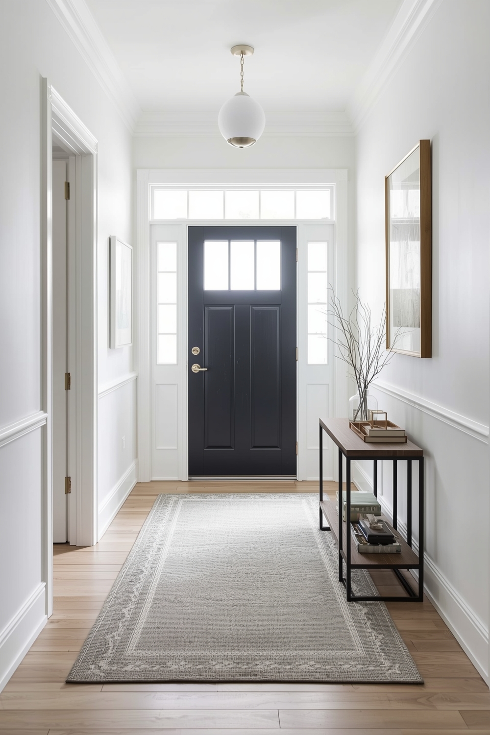 Minimalist Small Entryway Layout Plans