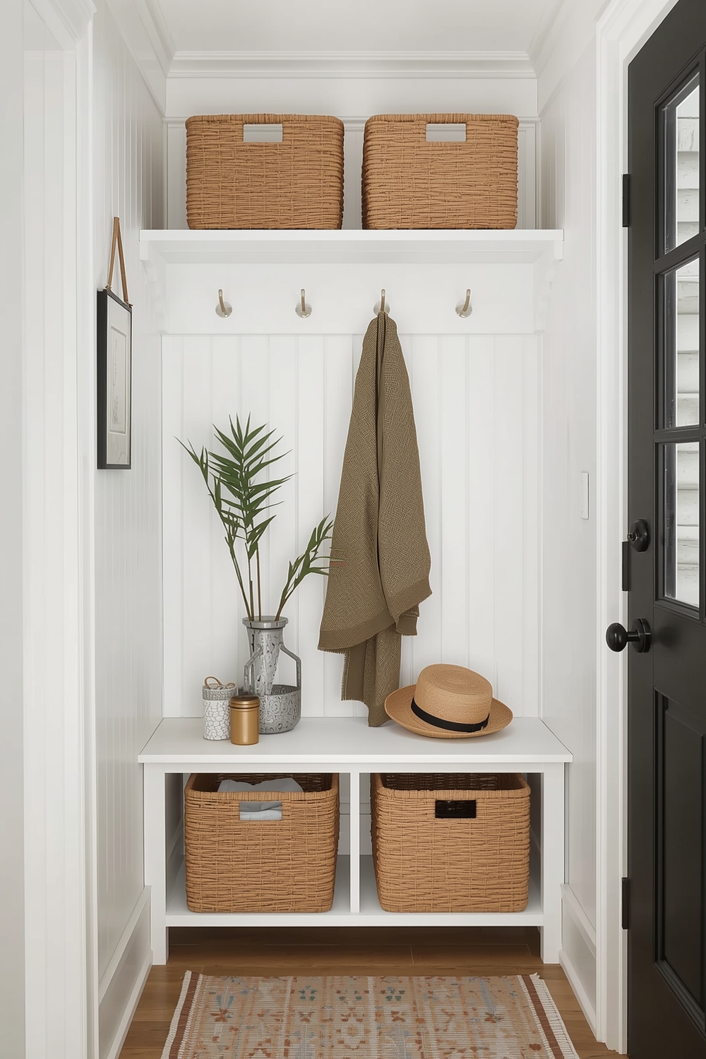Minimalist Small Entryway Storage Inspirations